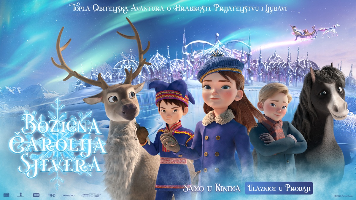Plakat: Božićna čarolija sjevera