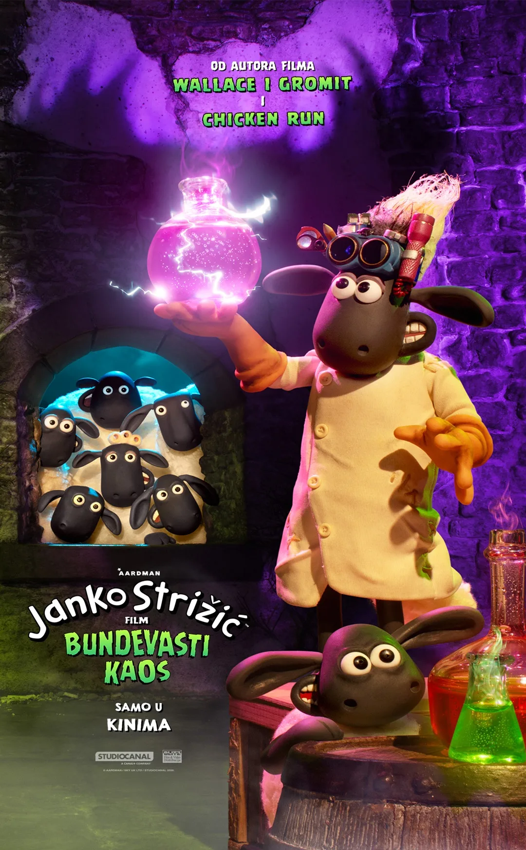 Plakat: Janko Strižić film: Bundevasti kaos