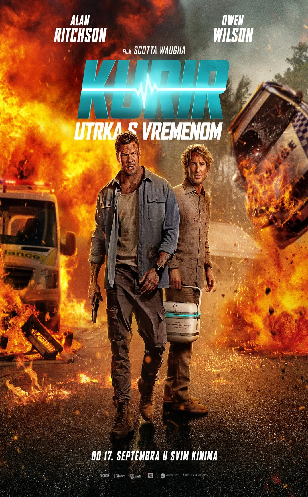 Plakat: Kurir: Utrka s vremenom