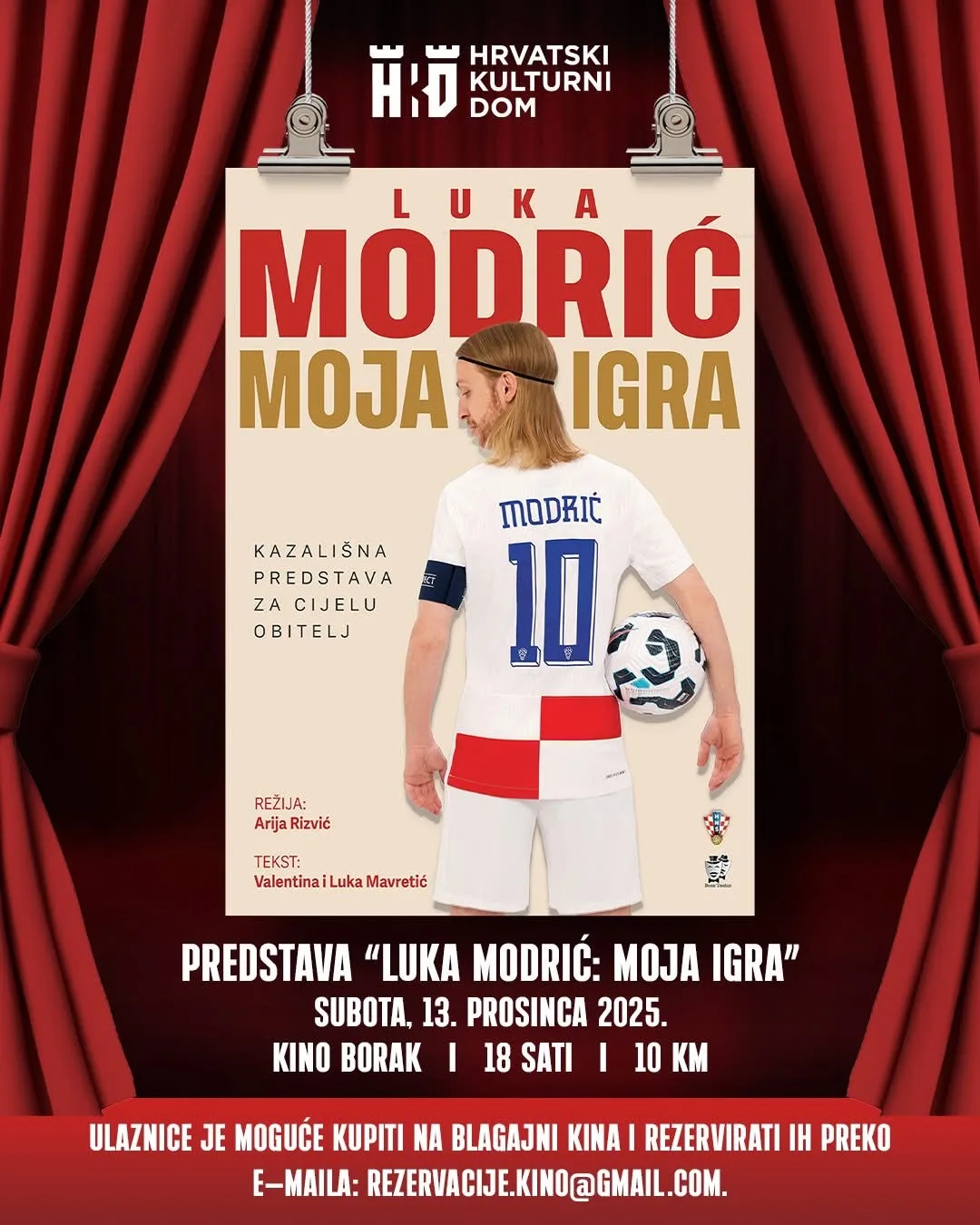 Plakat: Luka Modrić – Moja igra