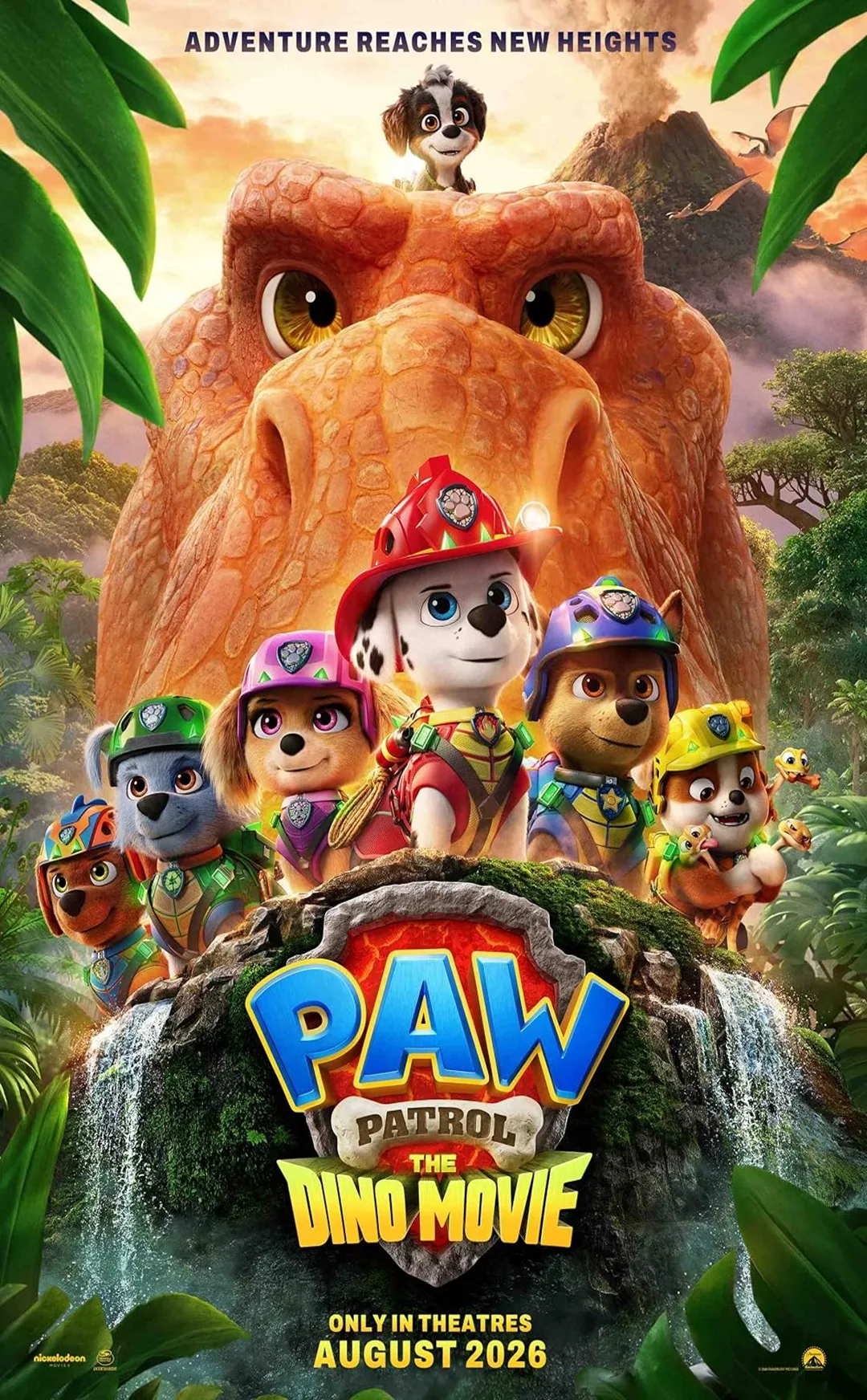 Plakat: Psići u ophodnji: Dino avantura