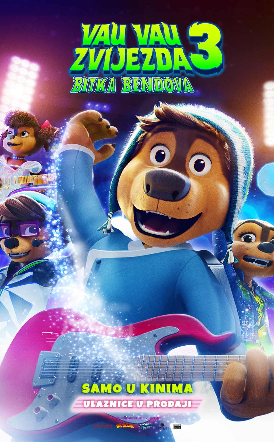 Plakat: Vau vau zvijezda 3: Bitka bendova