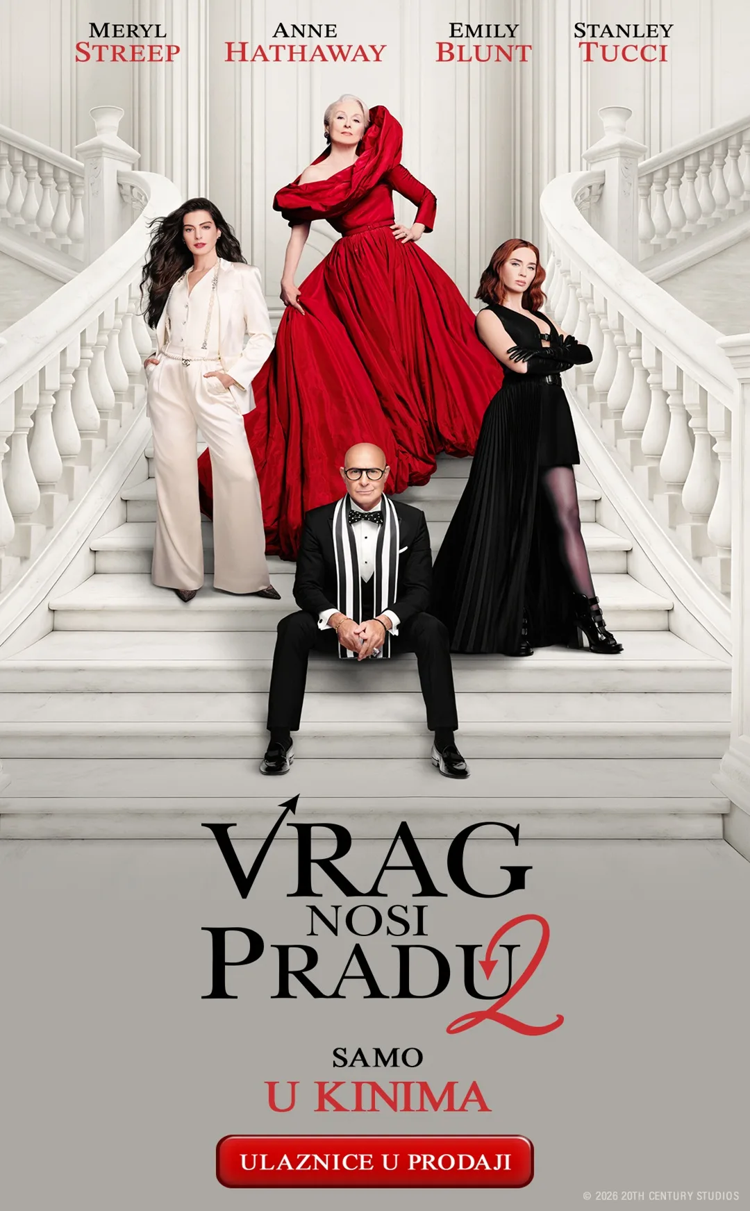 Plakat: Vrag nosi Pradu 2