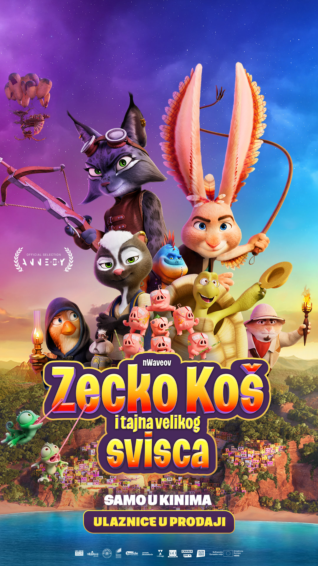Plakat: Zecko Koš i tajna velikog svisca